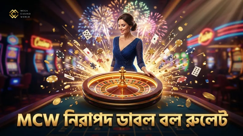 MCW প্ল্যাটফর্মে লাইভ ডাবল বল রুলেটের স্বচ্ছ ও নিরাপদ খেলা পরিবেশ