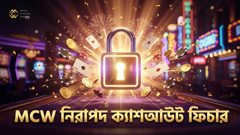 MCW প্ল্যাটফর্মের নিরাপদ ক্যাশআউট ফিচার ত্বরান্বিত লেনদেন নিশ্চিত করে।