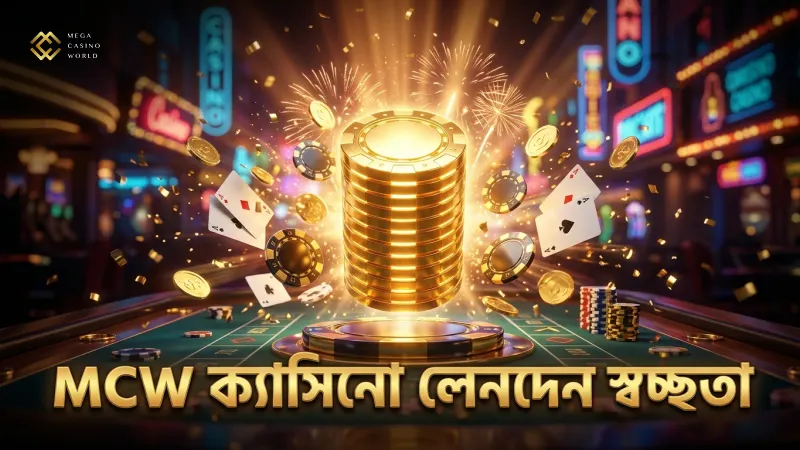 MCW ক্যাসিনো লেনদেনের খরচ ও সীমা সম্পূর্ণ স্বচ্ছ।