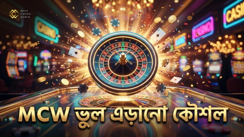 MCW মেগা হুইল খেলায় সাধারণ ভুল এড়ানোর কৌশল নির্দেশ করে
