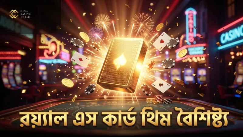 রয়্যাল এস স্লট গেমের কার্ড থিমের বিস্তারিত উপস্থাপনা