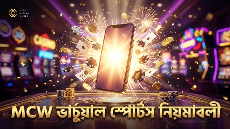 MCW ভার্চুয়াল স্পোর্টস বেটিংয়ের সঠিক নিয়মাবলী দেখায়