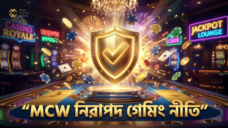 MCW প্ল্যাটফর্মের নিরাপত্তা ও দায়িত্বশীল গেমিং নীতিমালা
